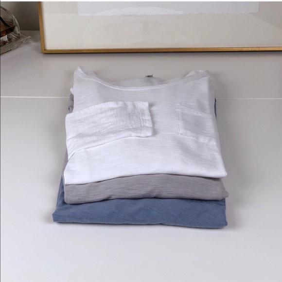 🚫 KEEPING | MALIBU White Scoop Neck LS - Picture 8 of 8